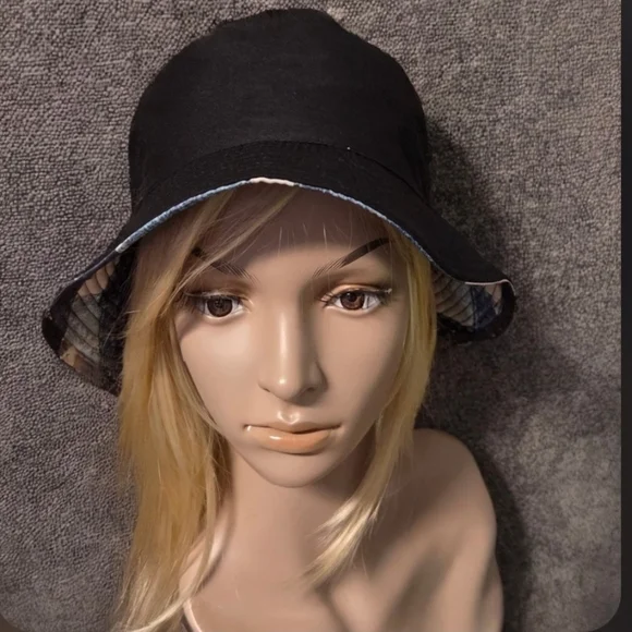 REVERSIBLE Patchwork Bucket Hat New - Picture 2 of 4
